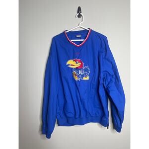 Nike Kansas Jayhawks Blue Pullover XL